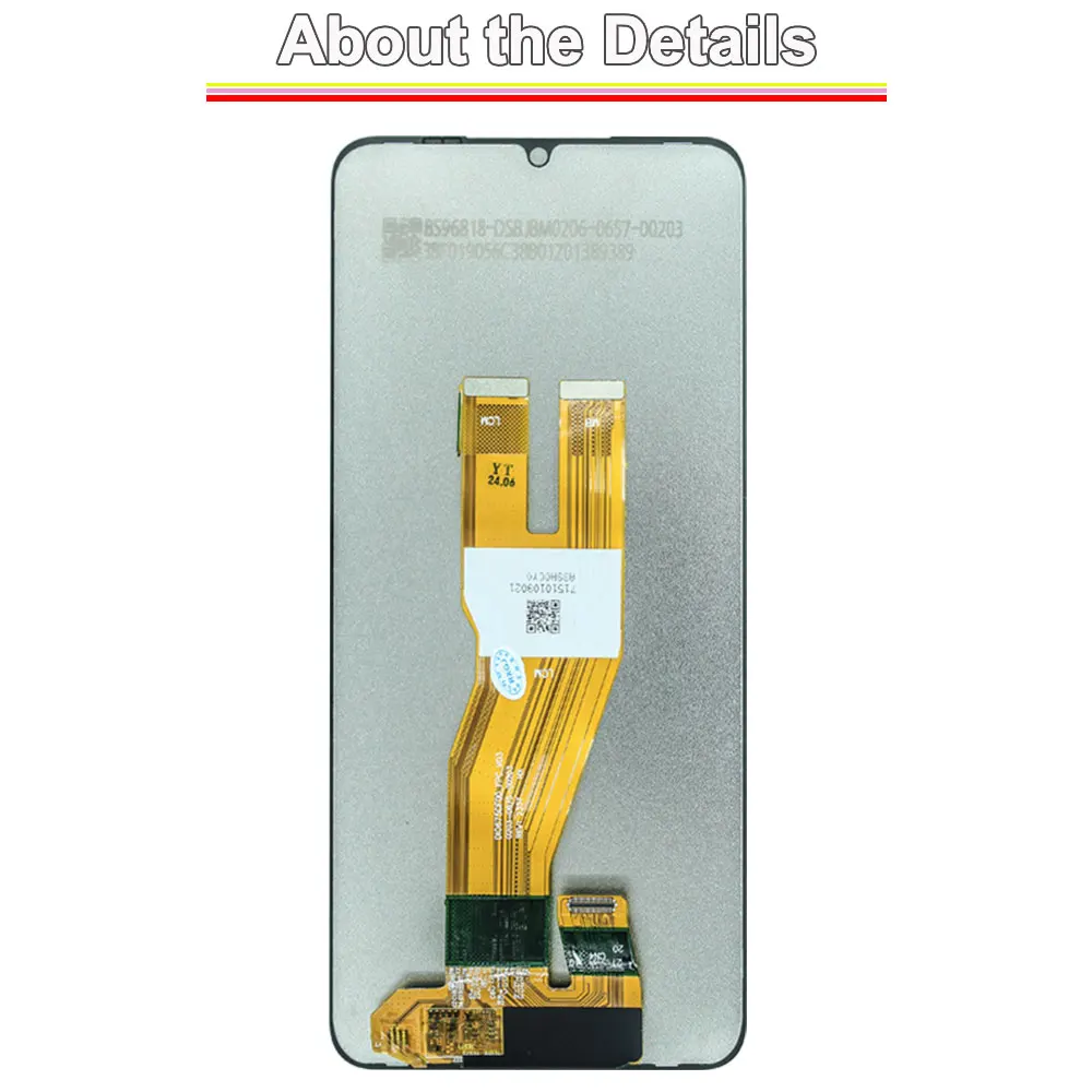 Фото ЖК-дисплей для Samsung Galaxy A05, сенсорный экран-дигитайзер для Samsung A05 A055 A055F, замена ЖК-экрана для телефона A055F №3