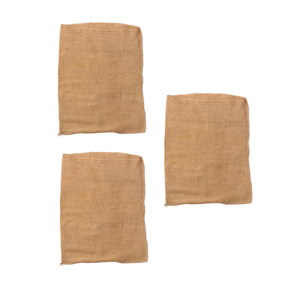 

Mesh Storage Bags Vintage Sack Sealer Multi-functional Burlap Pouches