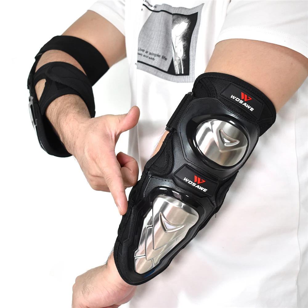 

Мотоциклетные налокотники WOSAWE, защита для мотокросса, снаряжение для езды на мотоцикле