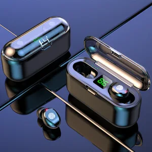 Wireless Bluetooth Earbuds LED Touch Display Automatic Connection Noise Canceling Headset HIFI Surround Sound Quality Earphone