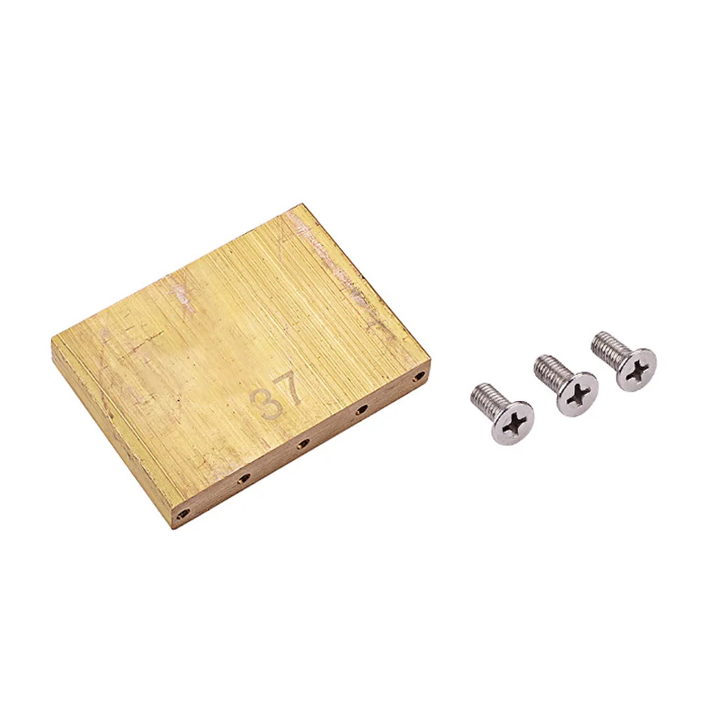 

Ручная работа, нержавеющий латунный тремоло-блок, профессиональная гитарная мостовая часть