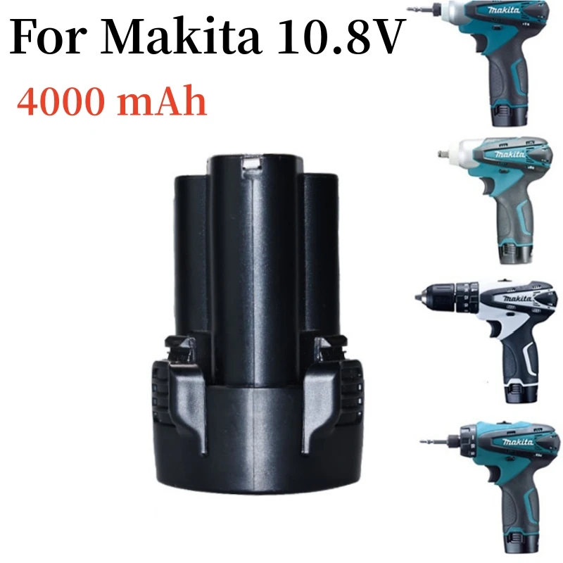 

For Makita BL1013 BL1014 4000mAh 10.8V Lithium Ion Power Drill Tool Replacement Rechargeable Batteries 194551 194550