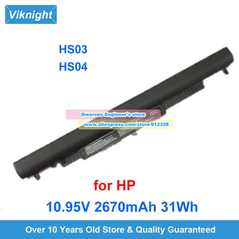Оригинальный аккумулятор HS03 HS04 TPN-C125 807956-001 10 95 в 2670 мА · ч 31 Вт для ноутбука Hp Pavilion 14