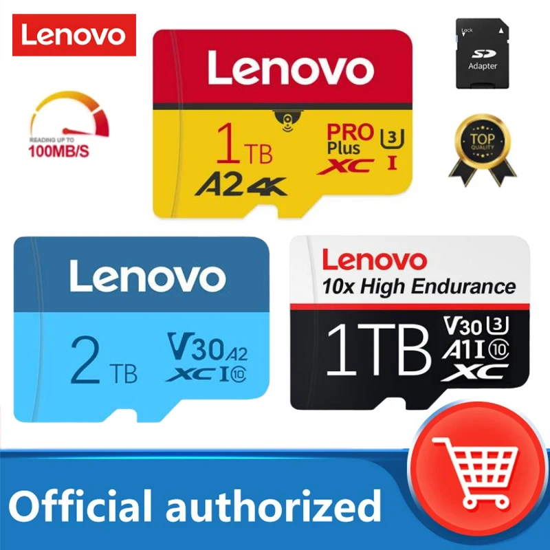 

Lenovo Mini карта памяти, 512 ГБ, 1 ТБ