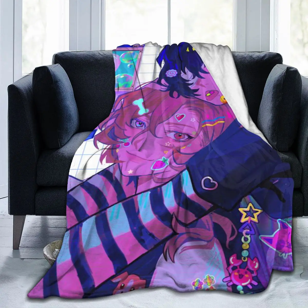 YTK Soukoku Ультрамягкое одеяло из микрофлиса