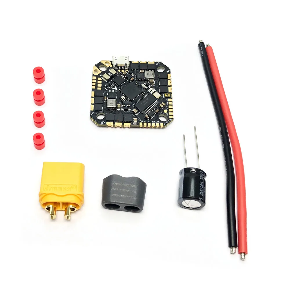 Контроллер полета YSIDO F411 AIO blheli _ S Betaflight F4 45A OSD BEC BL_S 2-6S 4 в 1 ESC RC FPV Freestyle гоночные дроны