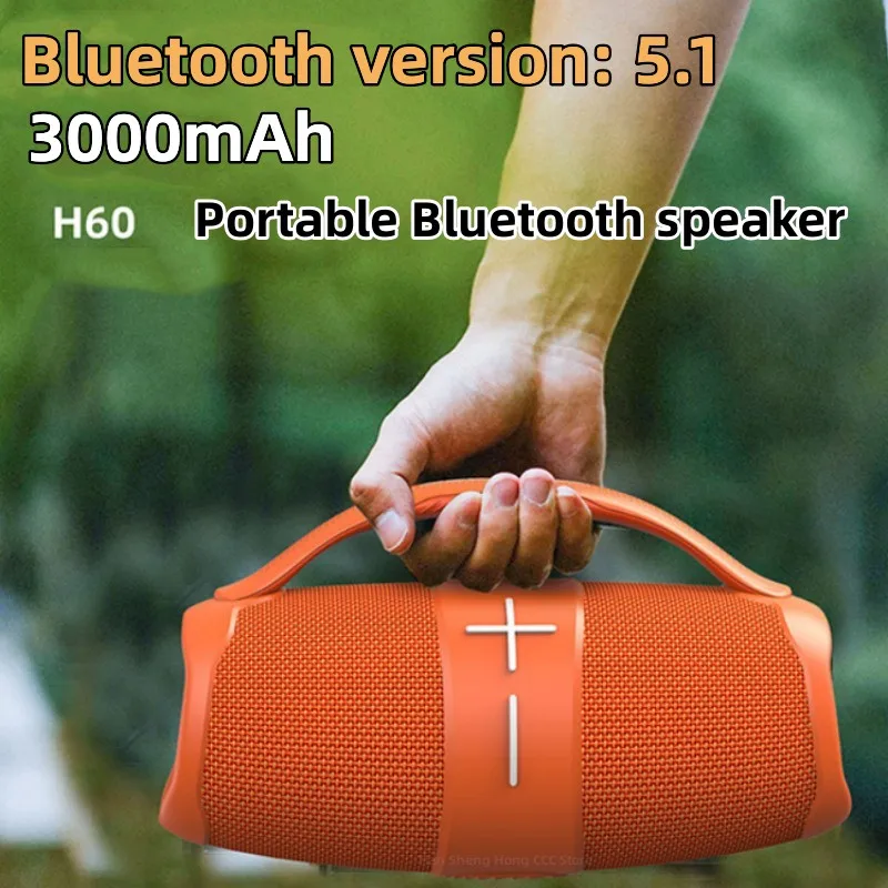 

Мощный портативный бумбокс HOPESTAR 20 Вт, сабвуфер, Bluetooth-колонка, mp3-плеер, Hi-Fi стерео, колонка, музыкальный центр