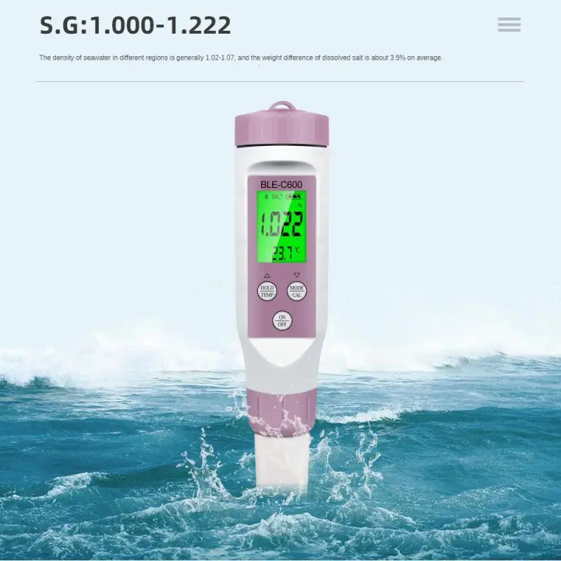 

Тестер качества аквариумной воды, эффективная Передовая технология, широкий спектр областей применения, онлайн-соединение, точное измерение