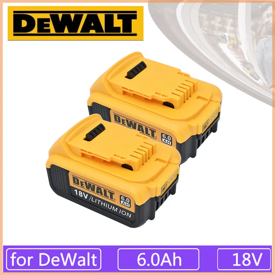 

Dewalt 6000mAH/6.0AH 18V 20v power tool battery for Dewalt DCB180 DCB181 DCB182 DCB201 DCB200 MAX power 18650 battery