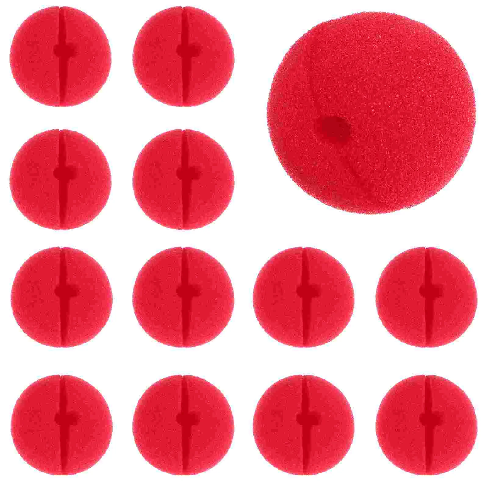 

Clown Noses Circuscostume Nose Red Party Props Cosplaysponge Carnival Dress Costumes Decoration Fake Trick Accessories Funny