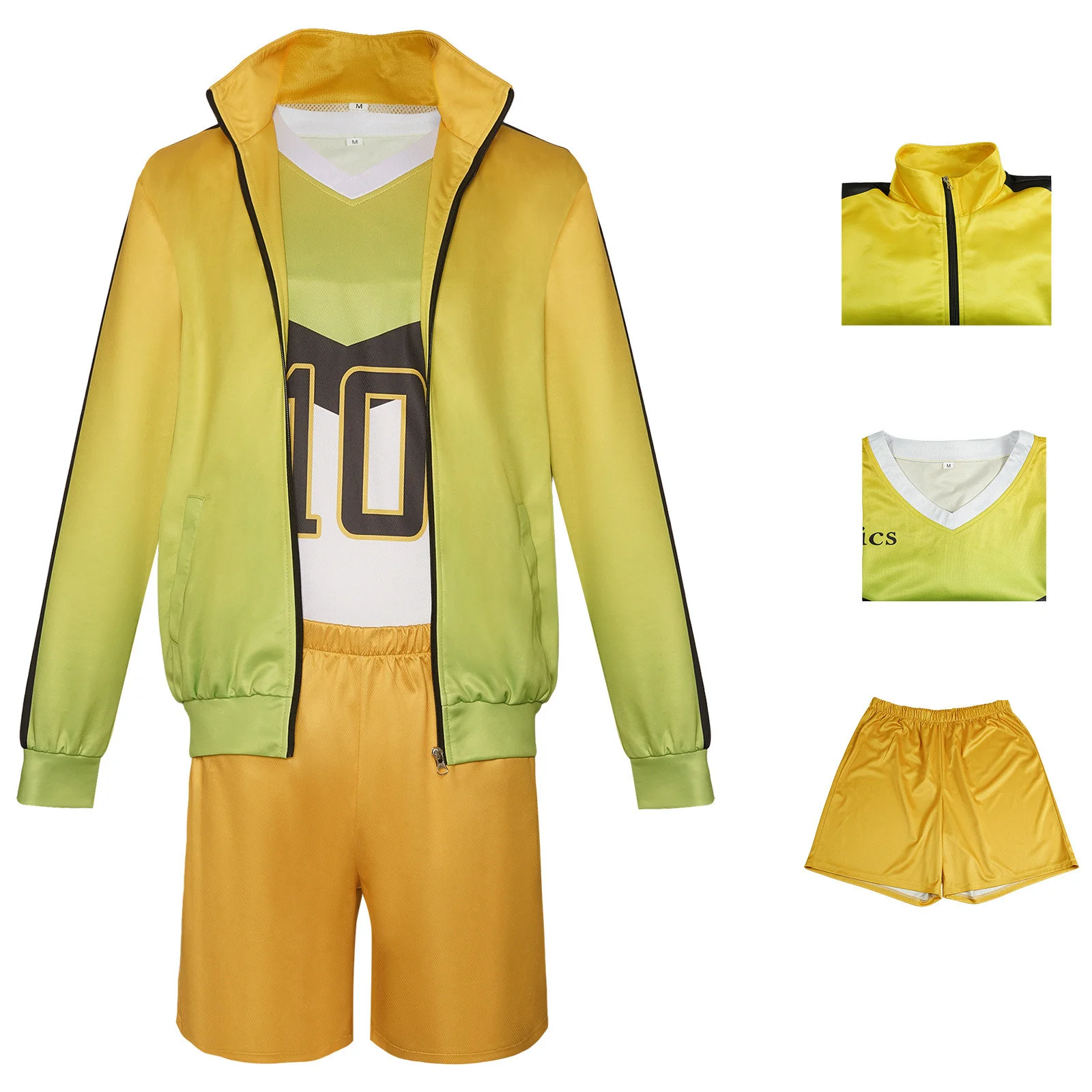 Sakusa Kiyoomi Косплей Костюм Msby Униформа Пальто Топ Шорты Волейбольный Клуб Средняя