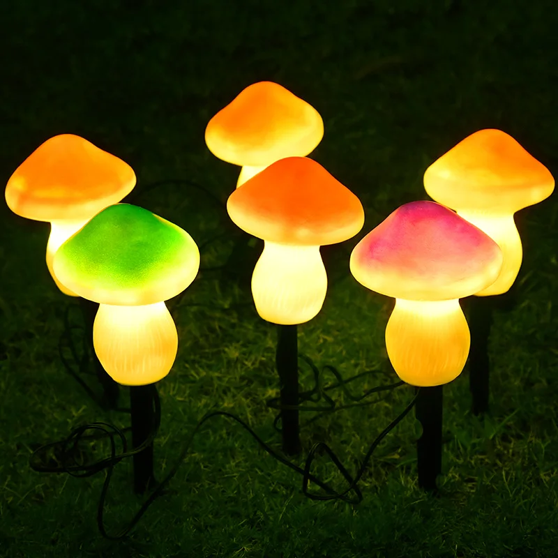 

LED Solar Lights Outdoor Waterproof Mushroom Solar Power Garden Light Fairy Garland Solar String Lights for Yard Lawn Pathway