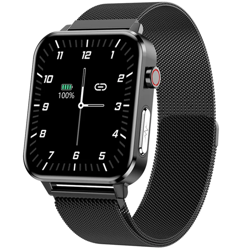 

Men PPG ECG E86 Smart Watch With Body Temperature Heart Rate Blood Pressure Monitor Smartwatch 1.7inch Women Sport Watch