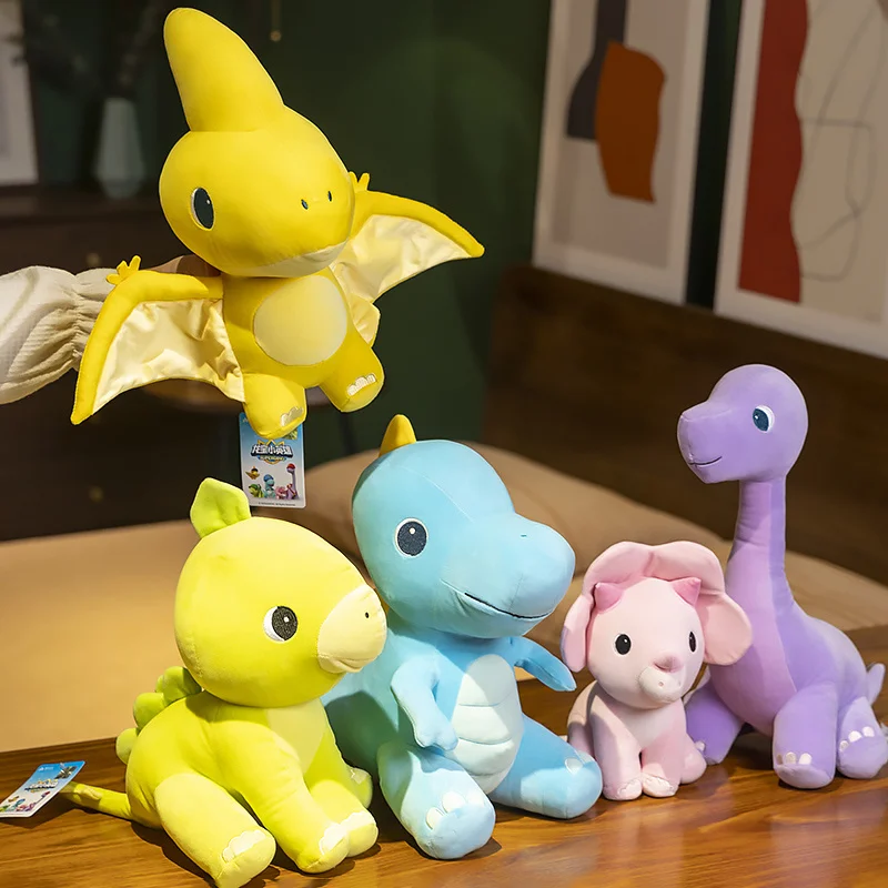 

Cute Dinosaurs Stuffed Animals Plush Toys Kawaii Small Dinosaur Plushies Doll Gift for Baby Kids Girls Birthday Christmas Decor