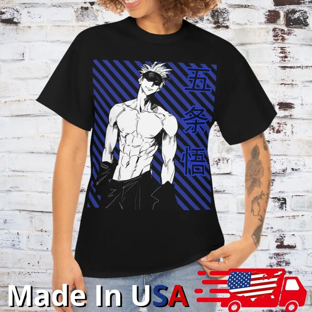 Футболка Gojo из аниме джутсу кайсен одежда Ecchi Tee Hentai японская манга косплей