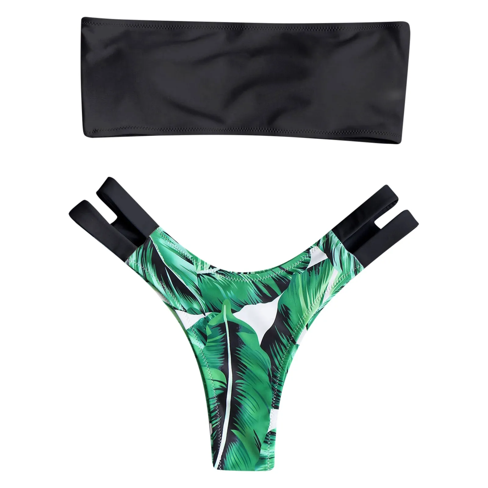 

Floral Swimwear Push-Up Print Swimsuit Beachwear Set Padded Bikini Women Swimwears Tankinis Set Swimwears tankinis bikini