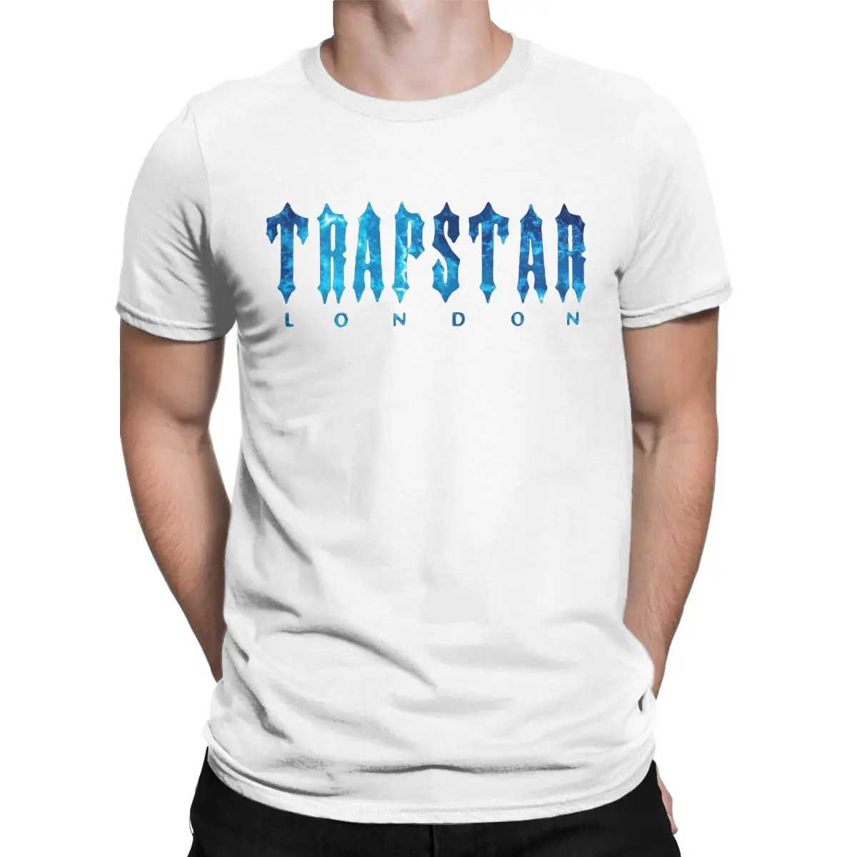 

Trapstar London Classic T Shirt Men's clothing Leisure Pure Cotton Tees Round Collar Short Sleeve T Shirt Gift Clothing