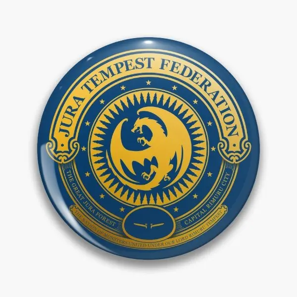 Мягкая застежка-булавка в виде герметичной Федерации Юра