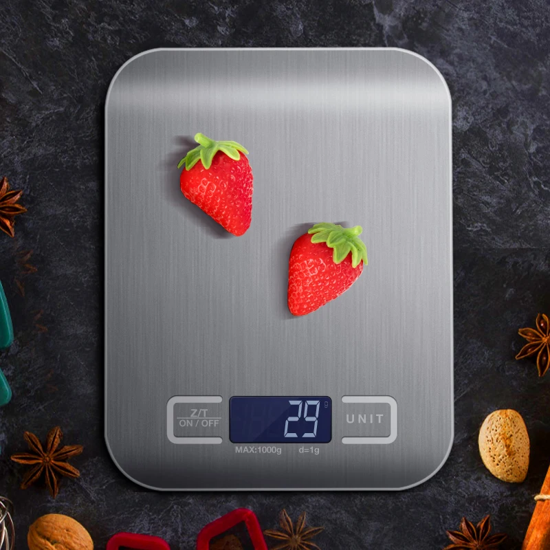 

Kitchen Scale Digital Balance Precision Gewelry Weight Electronic Kitchen Accuracy Smart Scales Kitchen Appliances