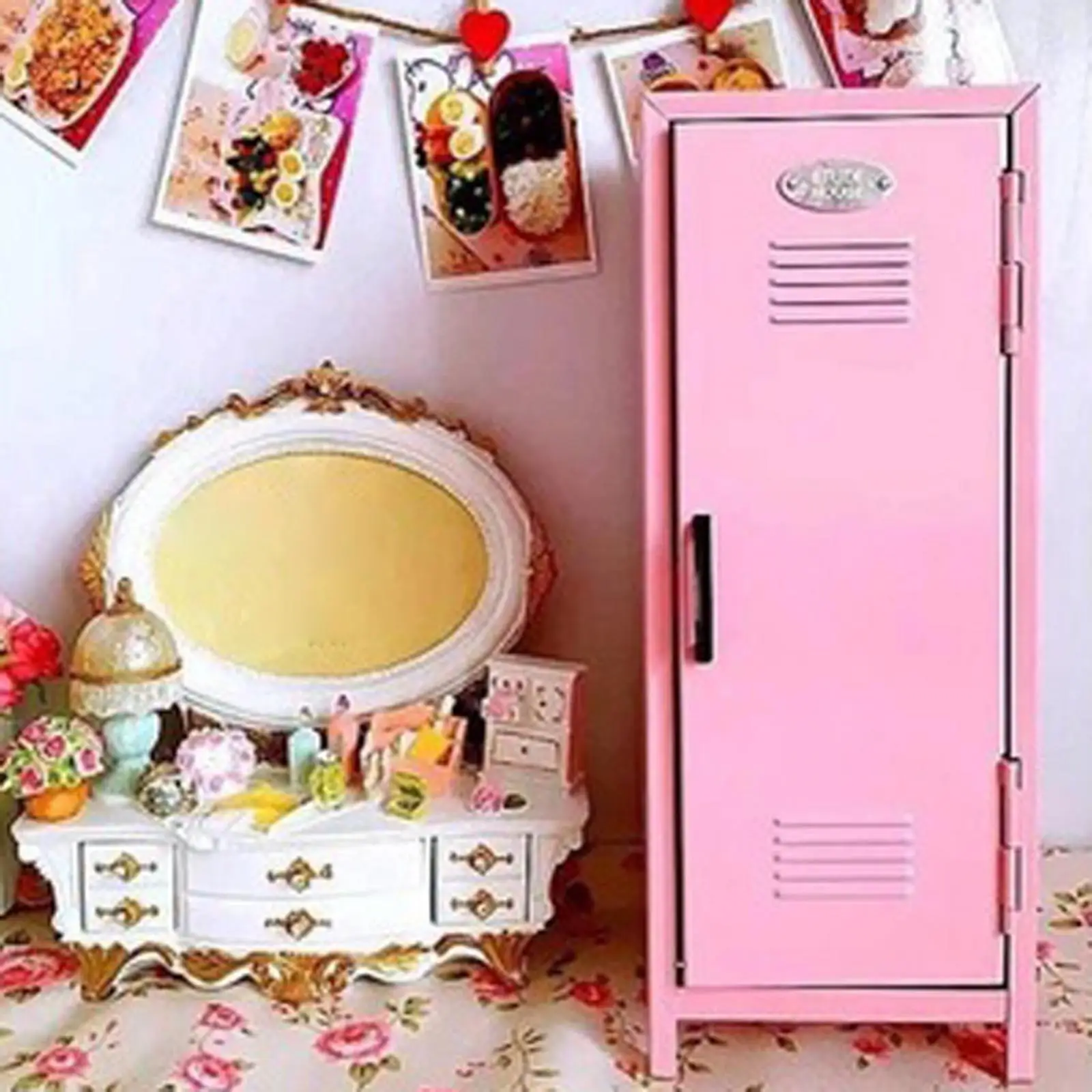 Маленькая деталь с замком прикроватная мебель милый органайзер коробка для