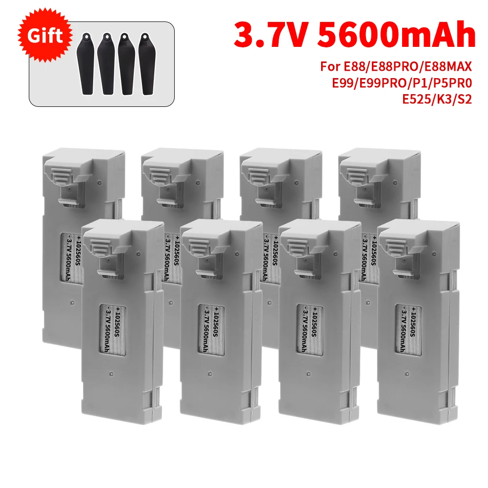 Аккумулятор RC Drone Battery для E88 E88PRO E99 E525 PRO K3 S2 P1 Mini Uav