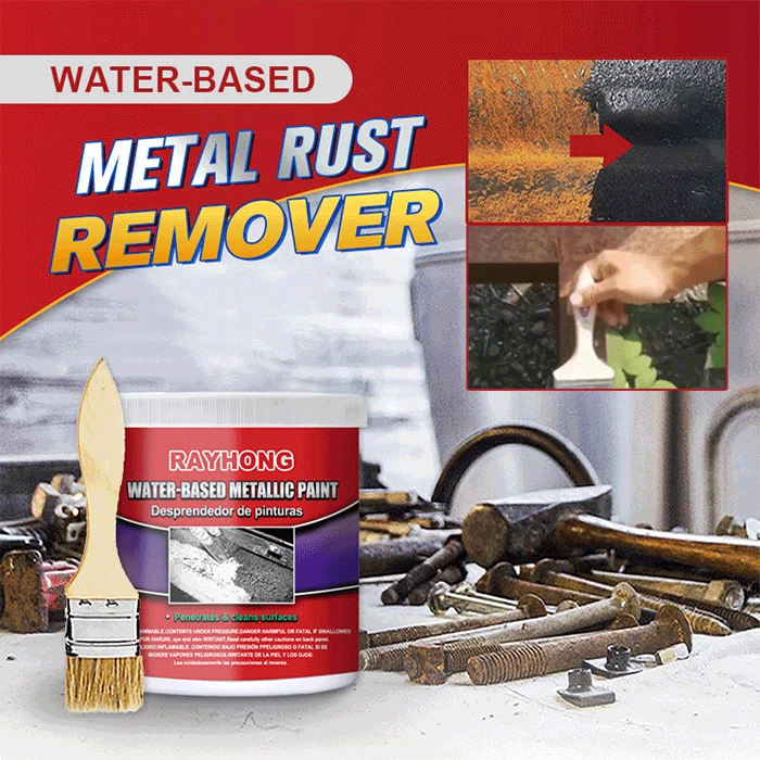 100g Rust Converter Water-Based for Car Anti-Rust Chassis Primer Iron Metal Surface Clean Repair Protect Remover Deruster