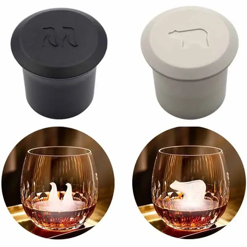 Форма для изготовления кубиков льда аксессуары кухни силиконовая форма пингвина