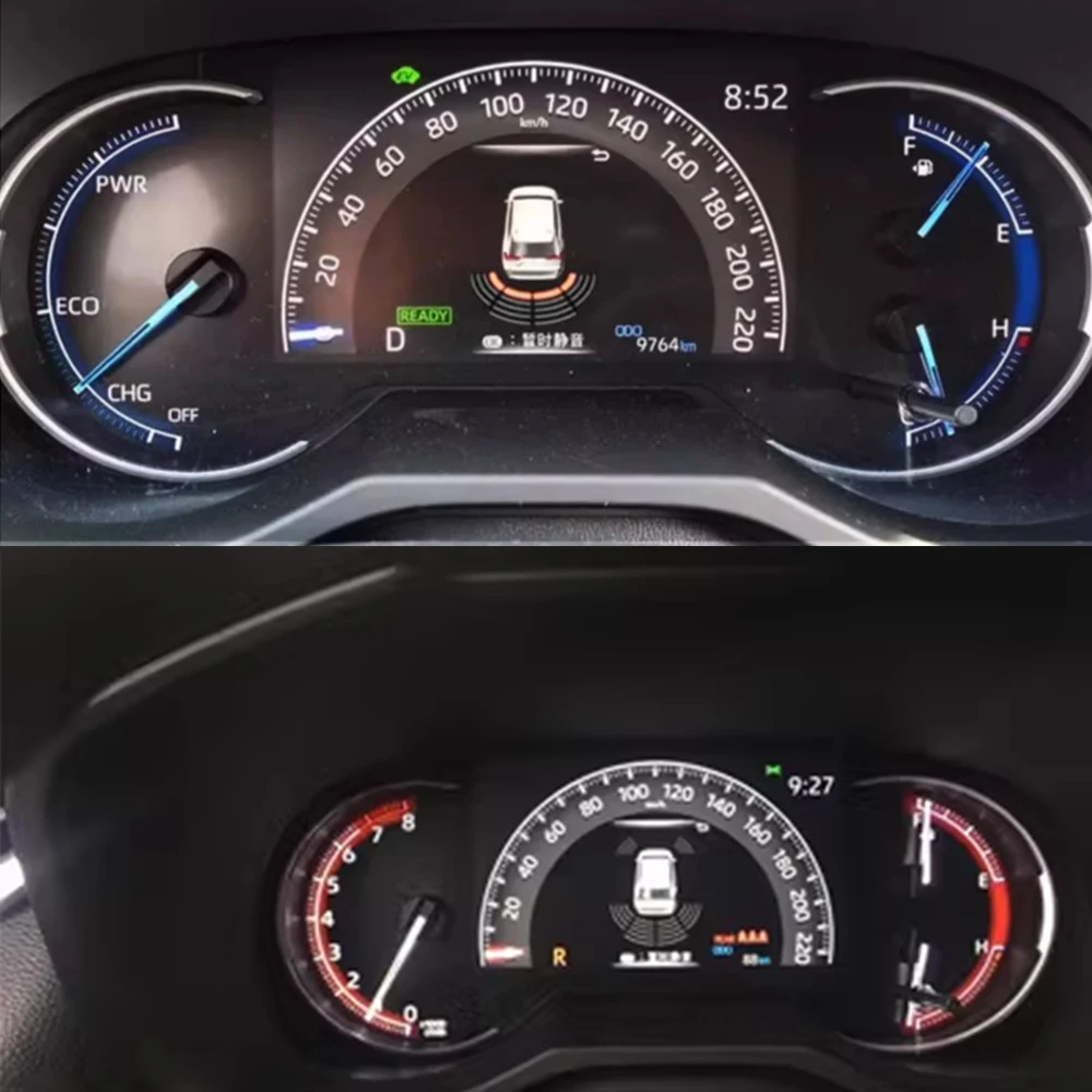 ZhuCamX реверсивный резервный радар детектор зуммера датчик парковки для Toyota RAV4 XA50