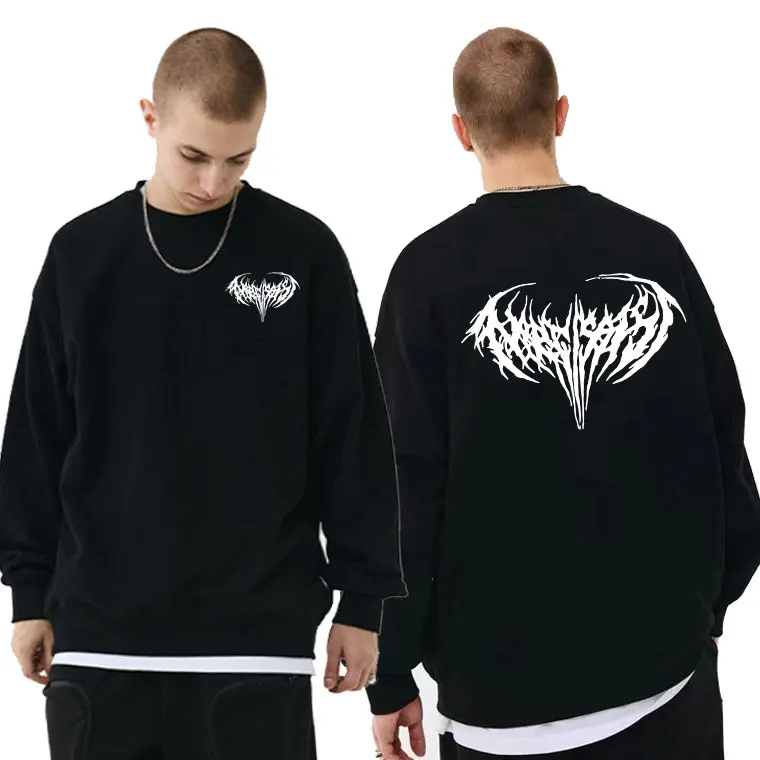 

Rapper Playboi Carti Narcissist Graphic Sweatshirt Men's Tupac Hip Hop Pullover Men Women Fashion Loose Oversized Sweatshirts