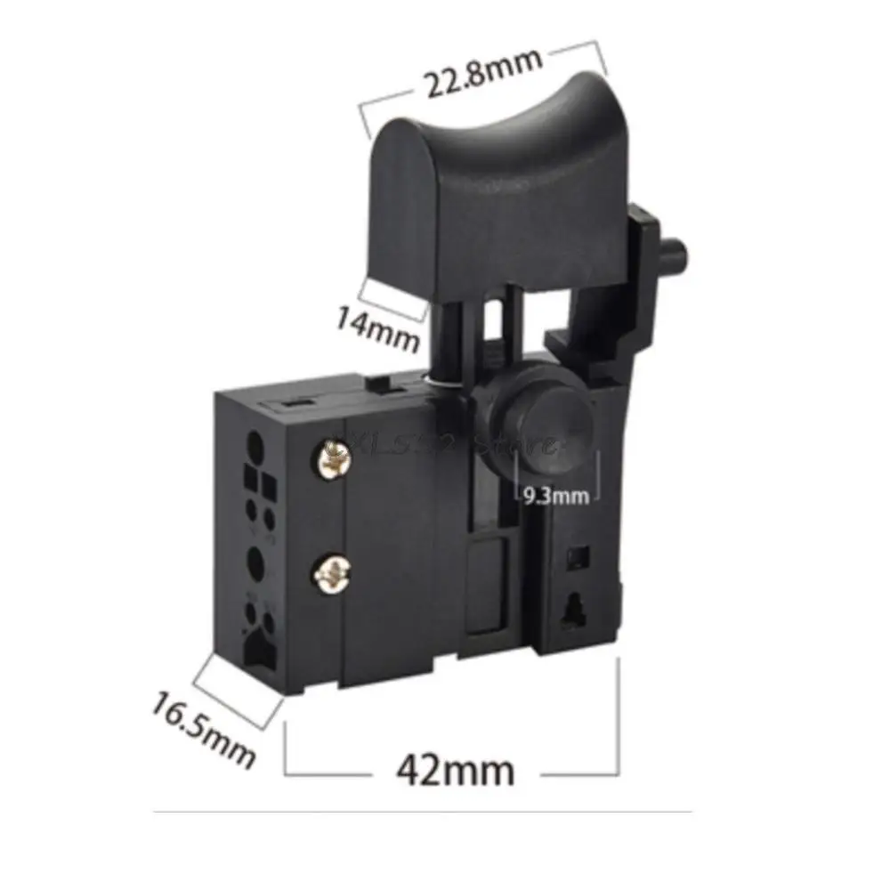 

1Pc Electric Power Tool Parts Switch Lock On Type 6A 250VAC 5E4