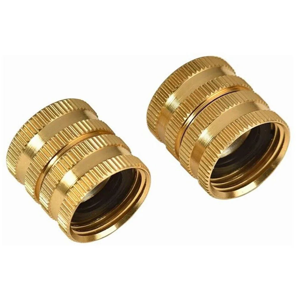 

Accessories Connector Outdoor Garden Hose N520 Watering Equipment 2pcs Aluminum Double Female For Male To Male