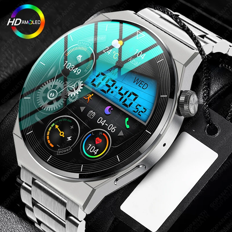 

New GT3 Pro for Men and Women Waterproof Fitness Smartwatch Gps Bluetooth Connected Wearable （NFC） Ai Voice for Android and IOS