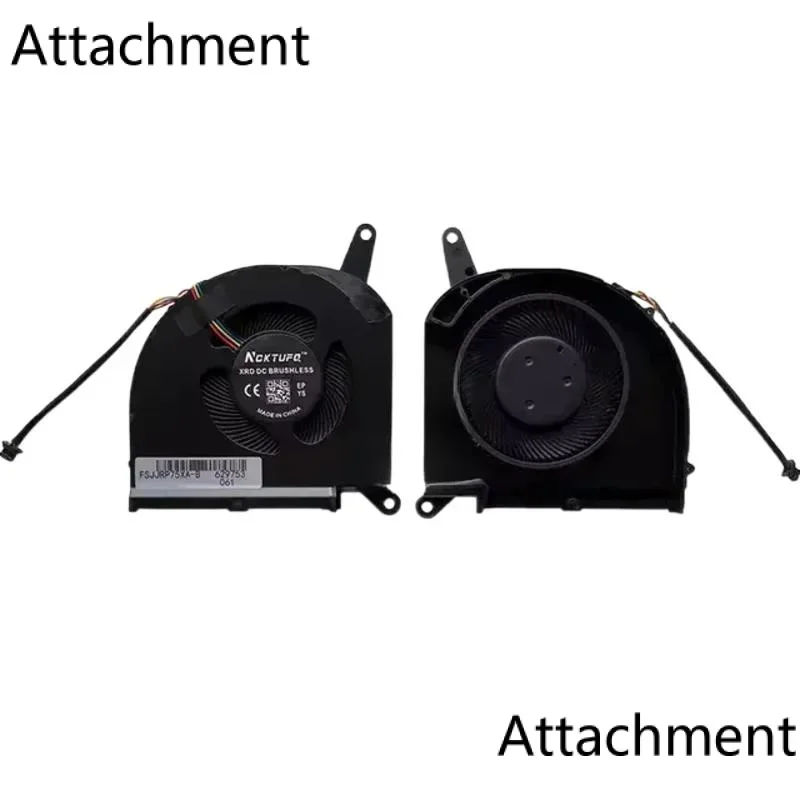 Кулер для ноутбука вентилятор охлаждения процессора Gigabyte AERO 15 OLED SA 17 15XA 15XB P75 P77