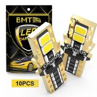bmtxms 2pcs 6000k t10 w5w canbus led interior dome map mirror trunk footwell parking license light lamp bulb kit super bright