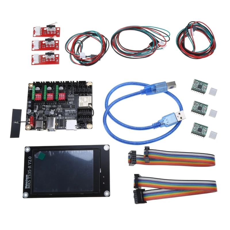 

MKS DLC32 Offline Controller Mainboard 32bits ESP32 WIFI GRBL TS35-R Touchscreen CNC3018 MAX-PRO for laser- Engraver E65C