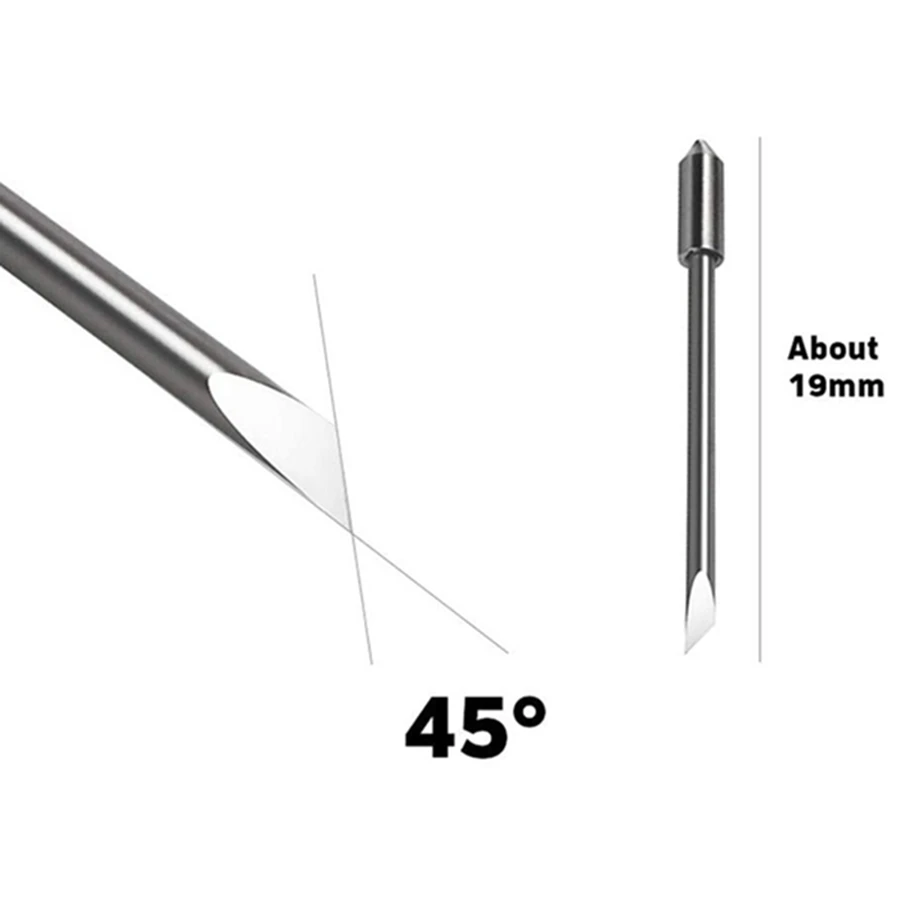 15 шт. 45 градусов для графтеков CB09 виниловый режущий плоттер лезвия CB09U силуэт Cameo