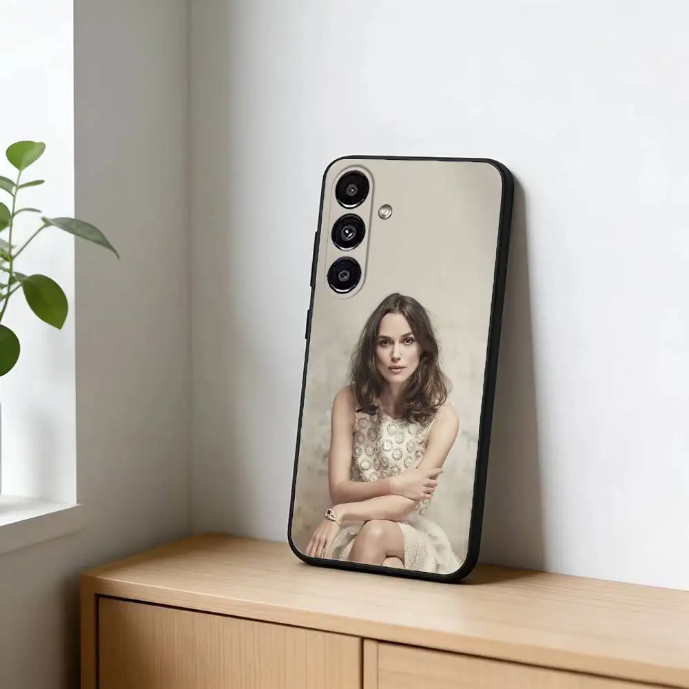 Чехол для телефона Keira Knightley для Samsung Galaxy A20,21s,22,31,32,52,53,72,73,80,91, мягкий черный корпус (art.: 3920d9c54da4e) - 3920d9c54da4e