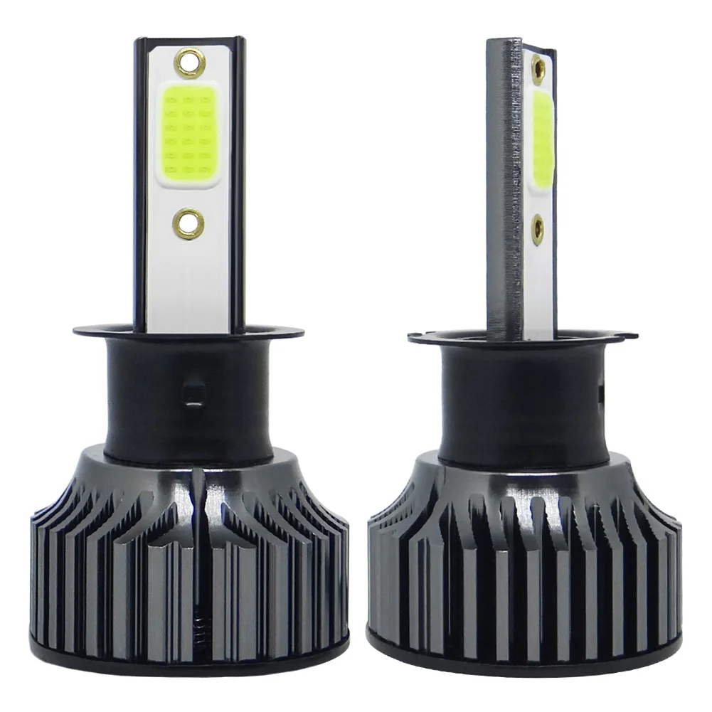 

Headlight LED Headlight For H1 1Pair 36W 6000LM 6063 Aviation Aluminum 6500K IP68 Improve Nighttime Visibility