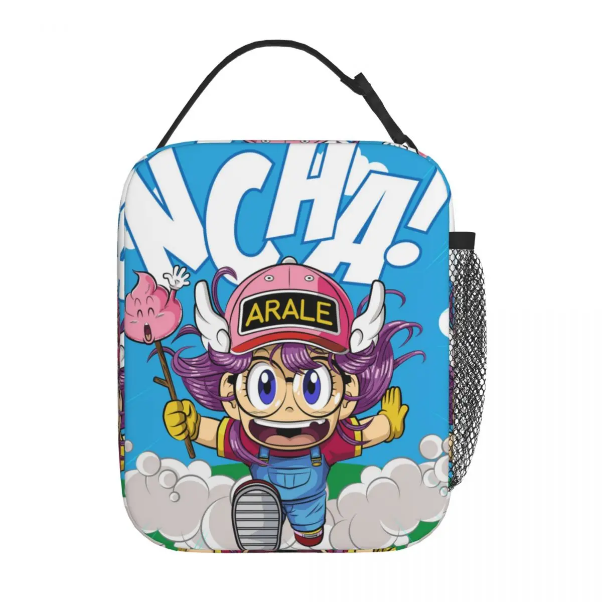 

Изолированные сумки для ланча Dr.Slump Arale, Термосумка, многоразовая большая Аниме Сумка-тоут для ланча, женская работа, для пикника