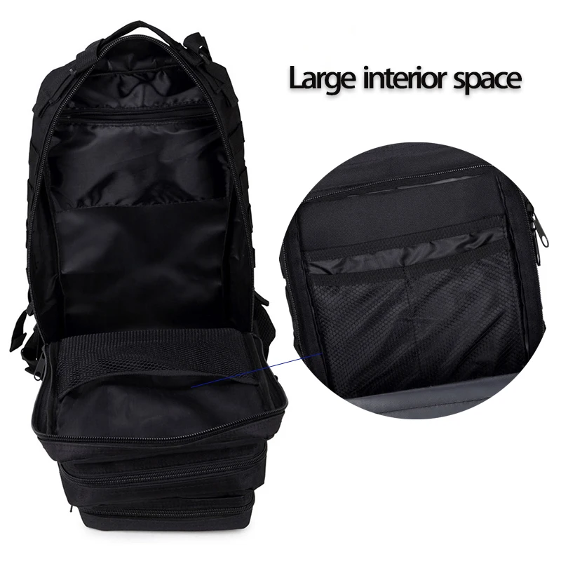 35L Military Tactical Backpack 3P Outdoor Package Mountaineering CS Camo Bag Waterproof Backpack For Hiking Camping Equipment