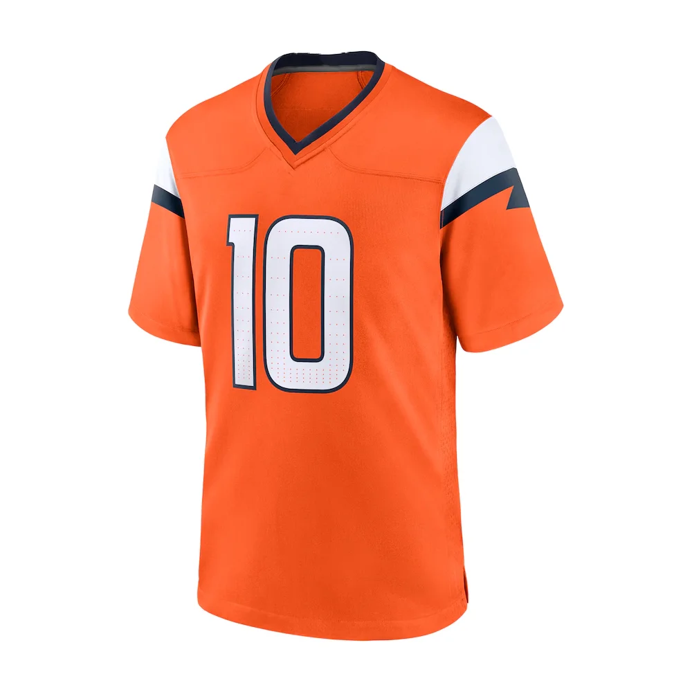 Летняя футбольная майка унисекс для американского регби Denver размер 24-25