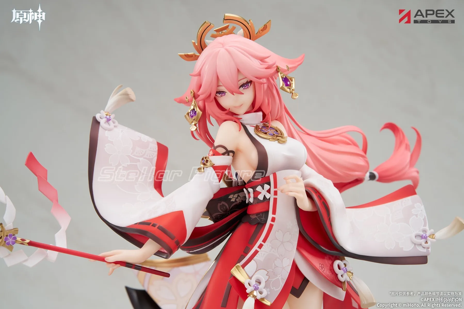 Фото 【SF】В наличии APEX-TOYS MiHoYo Yae Miko Коллекционная фигурка в масштабе 1/7, модель, подарок №5