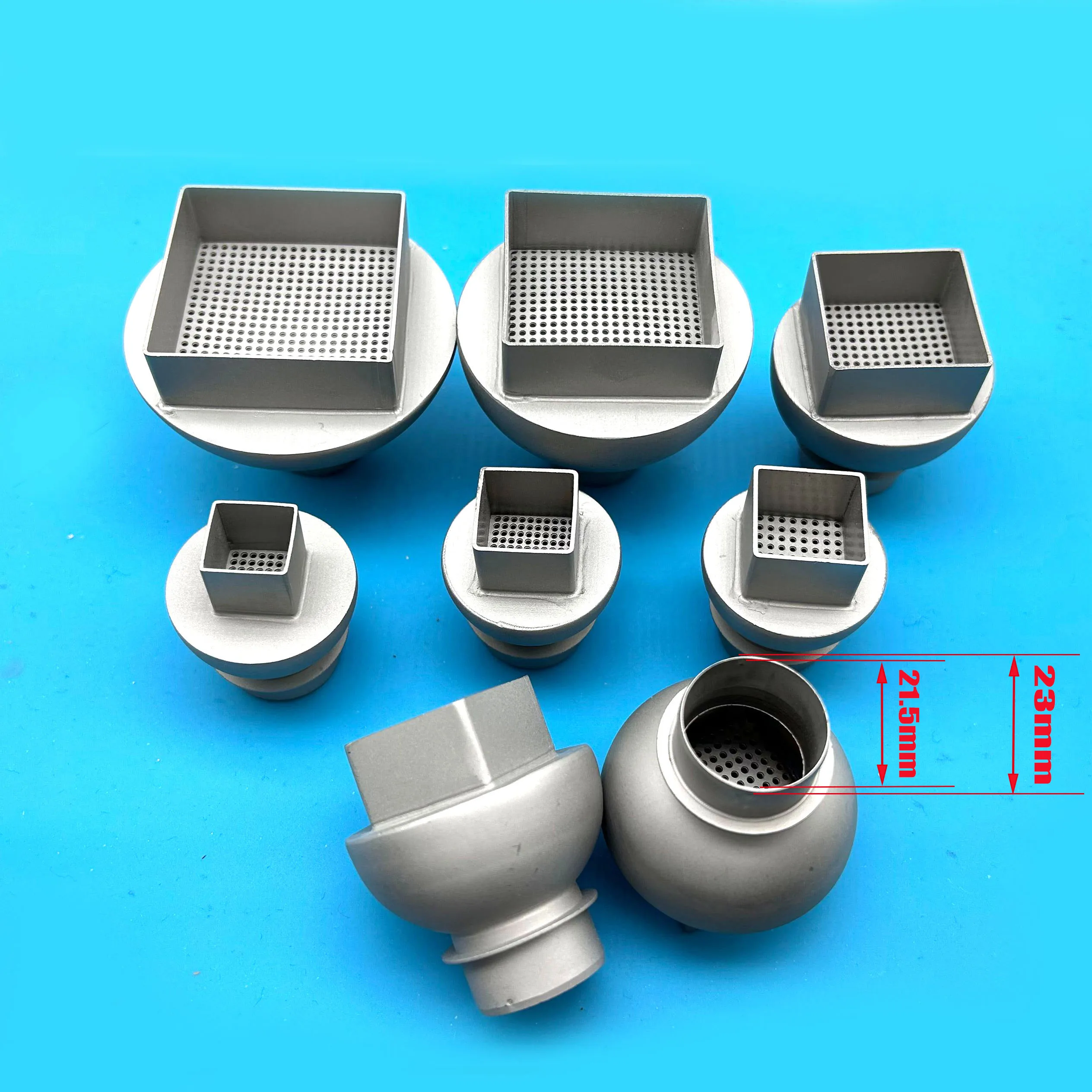 15x15 мм 18X18 20X20 25X25 28x28 30X30 40x40 45x45 сопло SMD BGA термофена насадка для паяльной станции