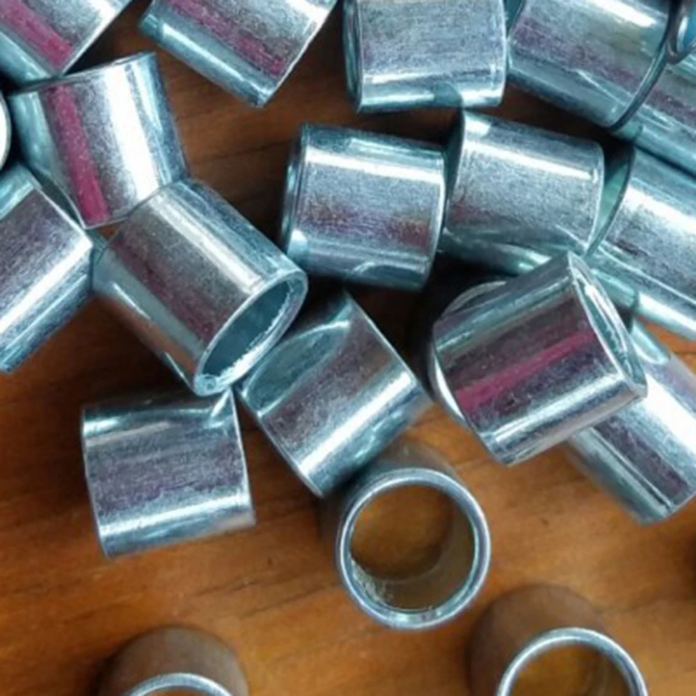 

Durable Bearing Sleeve Wheel Bushings 50 Pcs Accessories Metal Parts Replacements Silver Roller Skate Accessories