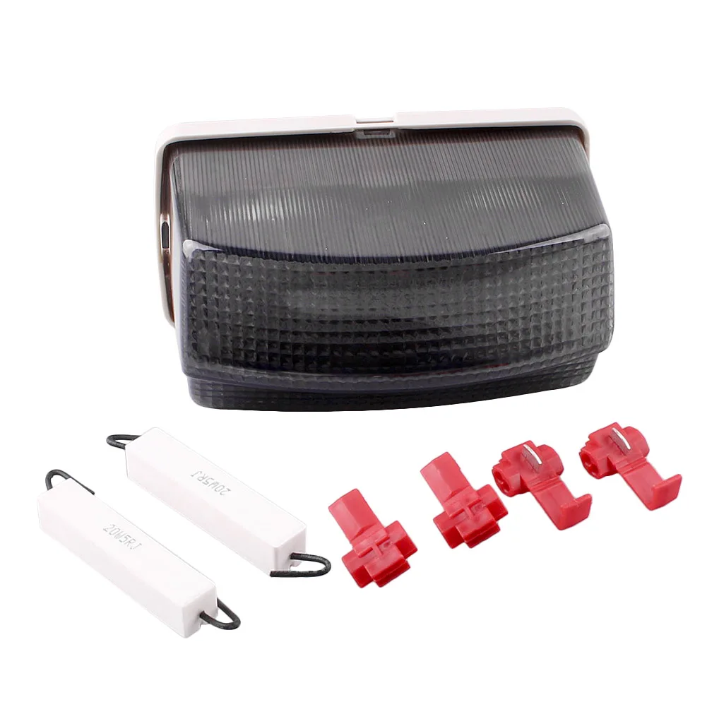 DC9-12v задний фонарь мотоцикла стоп-сигнал светодиодный интегрированный с