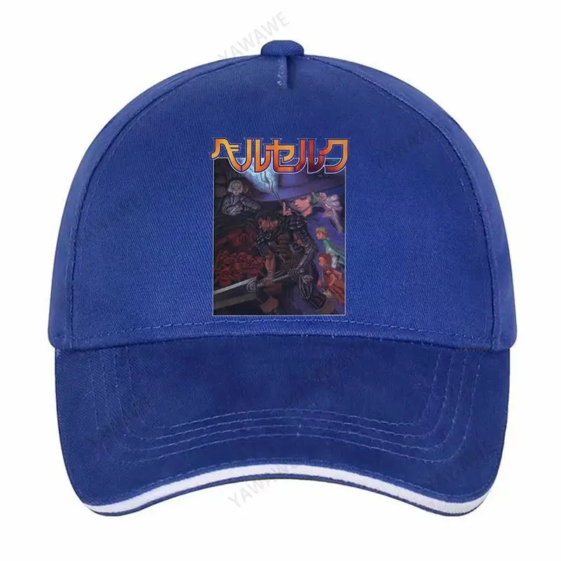 

Classic Berserk Guts Griffith Baseball Cap Men Swordsman Gatsu brand hats Sacrifice Kentaro Miura Anime Sunhat Cotton Dad hat