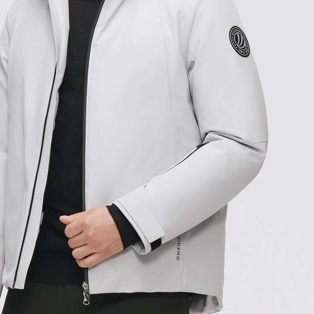 BOSIDENG Зимний пуховик мужской зимний 90% гусиный водонепроницаемый ветрозащитный