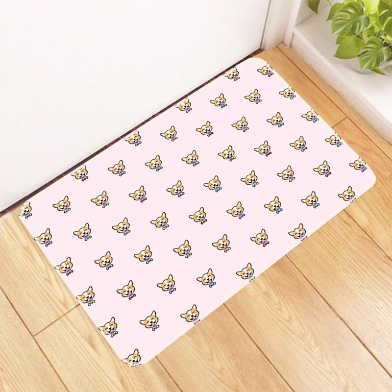 

Doormat Entrance Door Mat Corgi Butt Home Decor Accessories Foot Mats Living Room Kitchen Carpet Carpets Rug Rugs Bathroom Bath