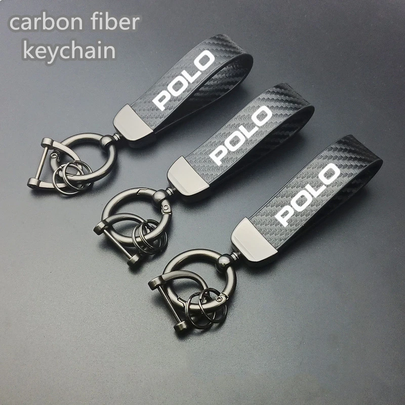Брелок для автомобильного ключа из углеродного волокна брелок автомобиля Volkswagen