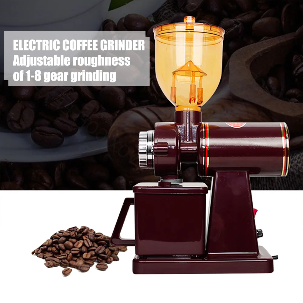

Кухонная электрическая металлическая кофемолка 300 Вт, мини-измельчитель для соли, перца, мощная машина для измельчения специй, орехов, семян...